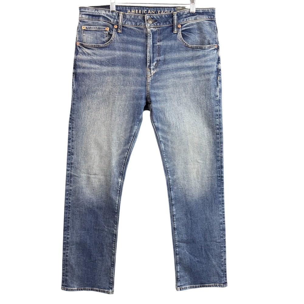 American Eagle AirFlex+ Original Bootcut Jeans Mens 34x32 Medium Wash 7274